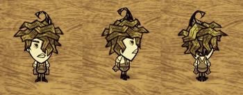 Winona wearing a Seawreath.