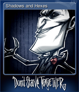 Maxwell's Steam Trading Card for Don't Starve Together.