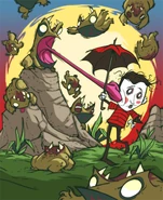 Art Stream 100 Frogs-Frog Rain