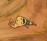 Worm sleep.png (59キロバイト) Wormwood put to sleep by a Cooked Mandrake.