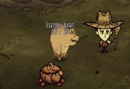 Pig with --too much-- health glitch oslt.jpg (99 kB) Cerdo con más vida de lo normal, se debe a que se convirtió en un Werepig y luego volvió a la normalidad
