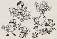 Wilson as seen in a drawing from Rhymes with Play #220.