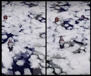 Boomerang returning from offscreen non-stop.