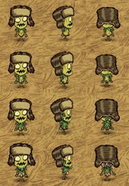 Wormwood wearing a Cat Cap.