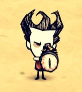 Wilson using a Super Spyglass.