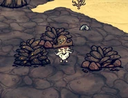 Magma piles.png (458 KB) Woodlegs next to a few Magma Piles.