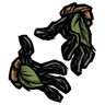 Seasonal - Spiffy Dryad's Handwraps There's a perpetual dew dotting the leaves on the back of these gloves. See ingame
