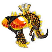 La Mosca Dragón enojada.