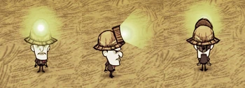 Maxwell wearing a Miner Hat.