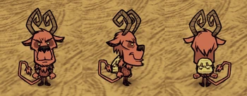 Wortox wearing a Backpack.