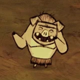 Pig Dance.gif (384 kB) Un Cerdo feliz siguiendo al jugador.