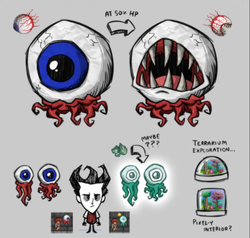 Eye of Cthulhu - Don't Starve Poster for Sale by Jizzuz