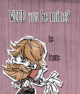 Woodie's 2016 Valentine Card.