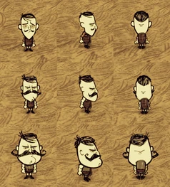 Wolfgang wearing Night Armor.