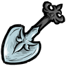 Woven - Elegant Fanciful Shovel A lovely shovel with decorative silver engravings. See ingame