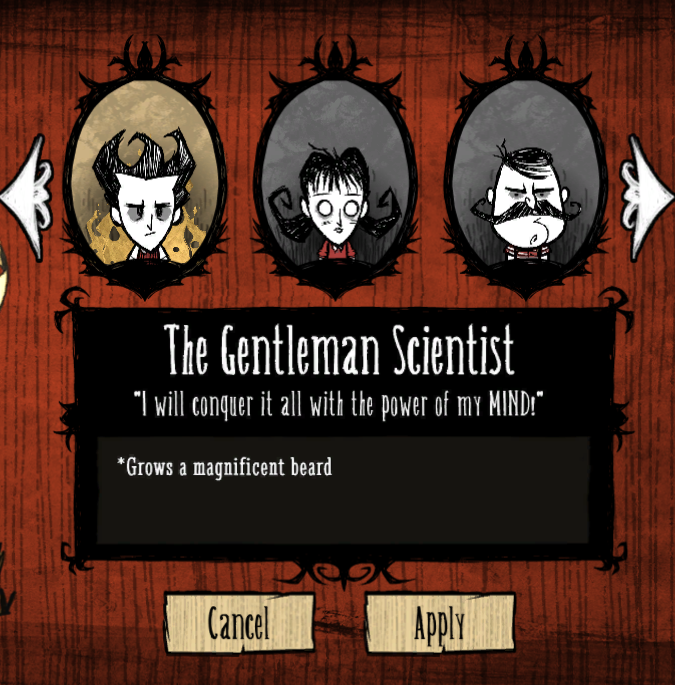 Characters Don T Starve Wiki Fandom