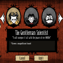 Characters Don T Starve Wiki Fandom