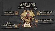 A promotional image featuring Antlion.