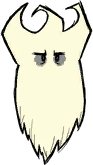 Fantasma de Wilson em Don't Starve Together.