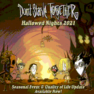 Wilson in a promotional animation for Halloween 2021.