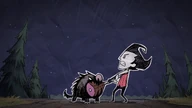 Wilson and a Hound in the Turn of Tides update trailer.
