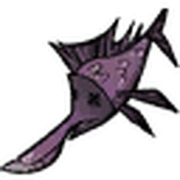 古代魚魚影