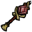 Fiery Spiral Staff - Fire Staff made from Spiral Spear. See ingame