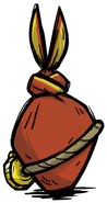 Dropped Large Red Pouch