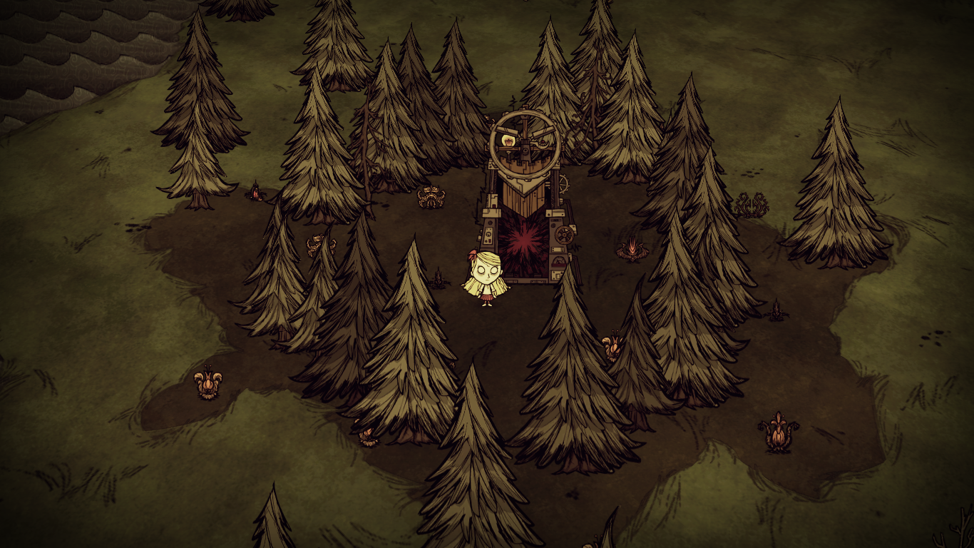 Don t starve together. Don t Starve. Don't Starve together лес. Игра don't Starve together. Лес из don't Starve.