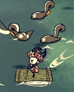 StinkRays.png (158 KB) Wilson surrounded by 3 Stink Rays.