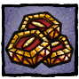 Woven - Common Three Marks Set your profile icon to a handful of Red Marks. Bequeathed by the Gnaw itself!