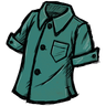 Doydoy Teal Buttoned Shirt Icon