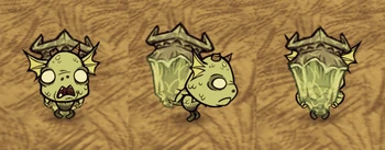 Wurt carrying a Celestial Altar Base.