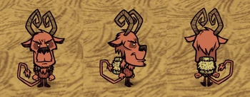 Wortox wearing an Insulated Pack.