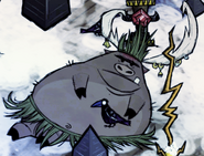 CrowInCrow.png (171 KB) A Crow that landed on the Pig King.