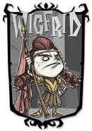 An old alternate version of Wigfrid's "Guest of Honor" skin.