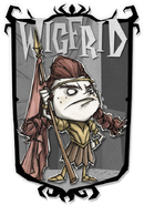 An unused alternate version of Wigfrid's "Guest of Honor" skin.