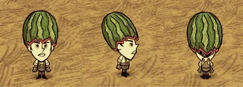 Winona wearing a Fashion Melon.