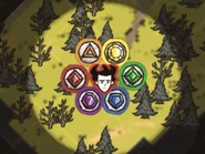 All moonlens types on the map.