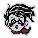 Triumphant Wes emoji from official Klei Discord server