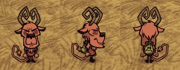 Wortox wearing a Candy Bag.