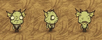 Wurt wearing a Chilled Amulet.