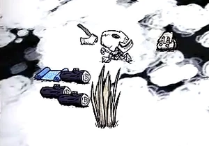 アドベンチャーモードにおける"King of Winter"のワールドに設置されているセットピース