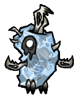 Animation of an eating Moonrock Pengull.