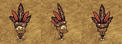 Feather Hat Woodie