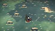 A Blue Whale at the end of the Suspicious Bubbles trail.