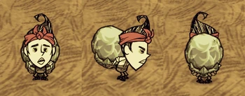 Winona carrying a Celestial Altar Orb.