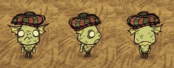 Wurt wearing a Tam o' Shanter.