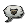 Woven - Common Beefalo Emoticon A cute beefalo face brightens any conversation. Type :beefalo: in chat to use this emoticon.