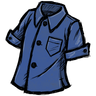 Blue Gem Blue Buttoned Shirt Icon